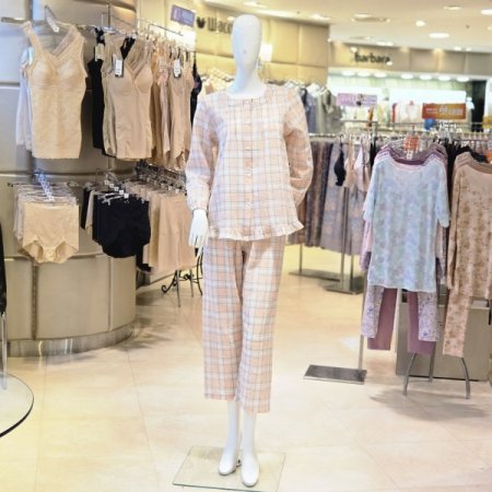 살몬 면요루 여성잠옷