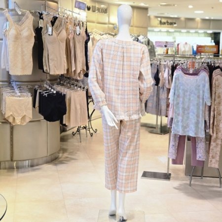 살몬 면요루 여성잠옷