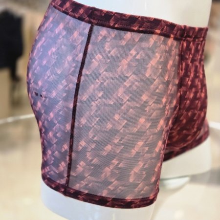 RE망사 기하나염 드로즈