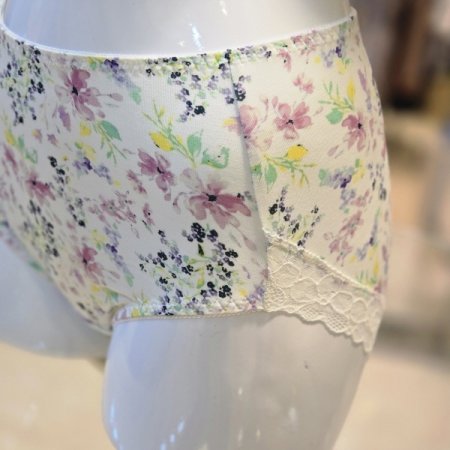 CR모달 잔꽃나염 팬티