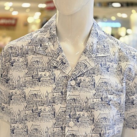 풍경프린트 남성잠옷