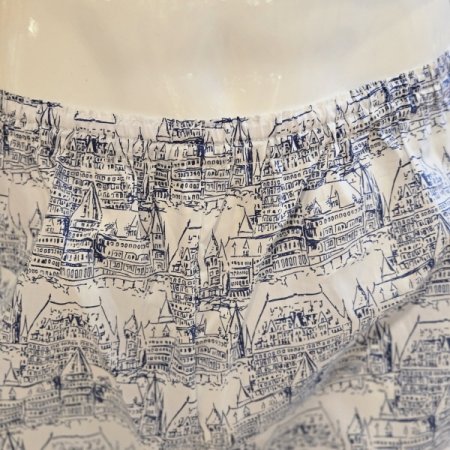 풍경프린트 남성잠옷