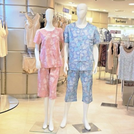 7175 면 죽섬유 커플잠옷