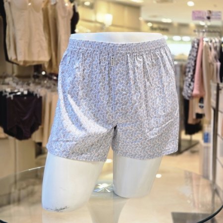 죽섬유 나뭇잎 프린트 트렁크