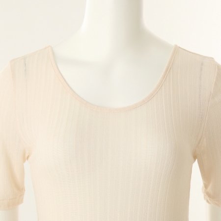 인견 골지 반팔 런닝