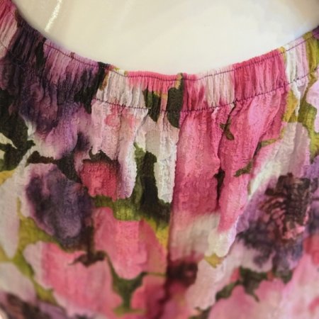 PK수채화꽃나염 이지웨어상하