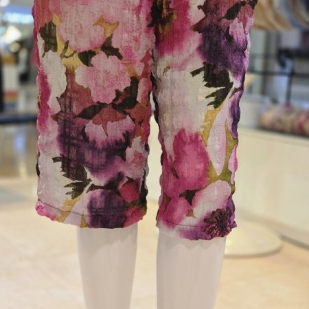 PK수채화꽃나염 이지웨어상하