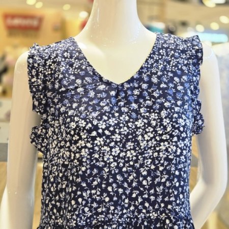 민소매 셔링 이지웨어 상하세트