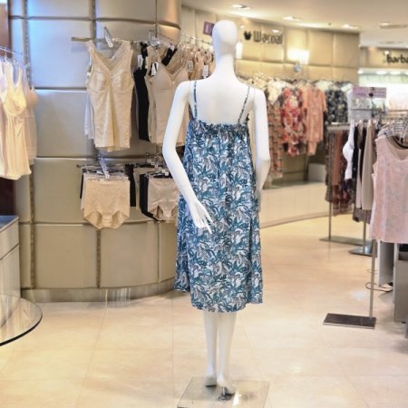 스트랍 사파리나염 샤워가운