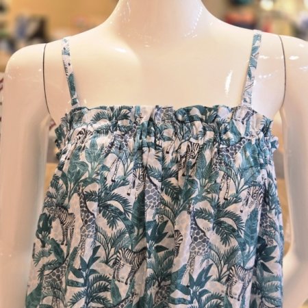 스트랍 사파리나염 샤워가운