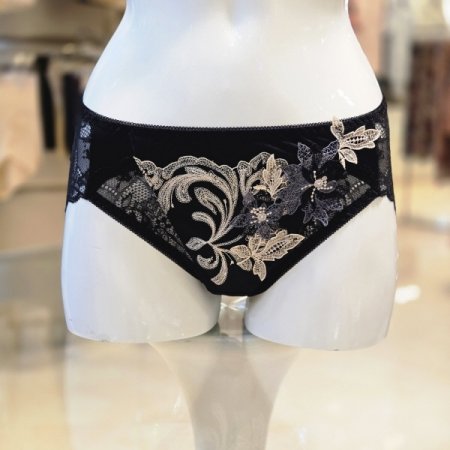 샬루트0456세트 S팬티BK