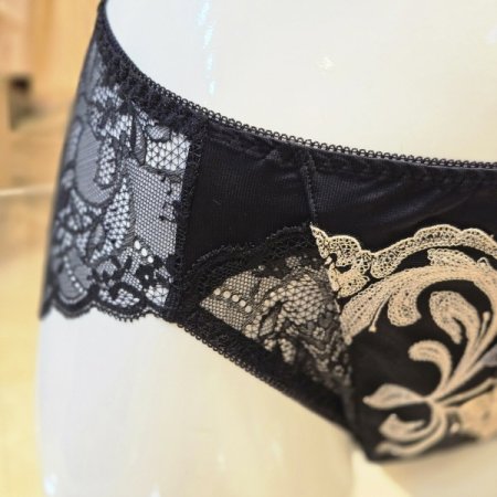 샬루트0456세트 S팬티BK