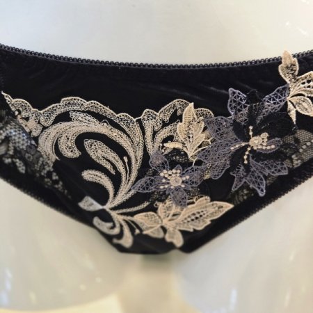 샬루트0456세트 S팬티BK