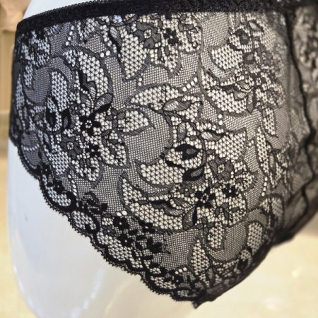 샬루트0456세트 S팬티BK