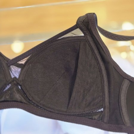 C컵인견 노와이어 몰드브라BK