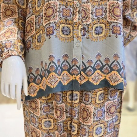 그린보더포인트 여성잠옷