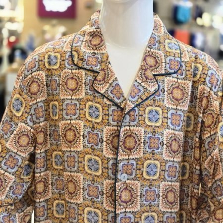 그린파이핑포인트 남성잠옷