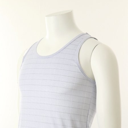 선염 자가드 80수 민소매 런닝