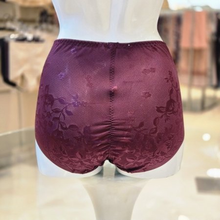 자가드 꽃문양 미팬티WI