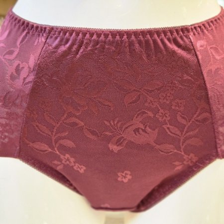 자가드 꽃문양 미팬티WI