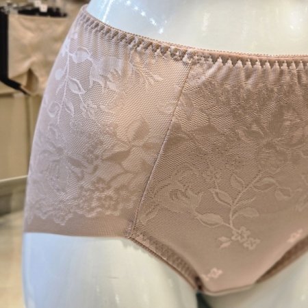 자가드 꽃문양 미팬티OB