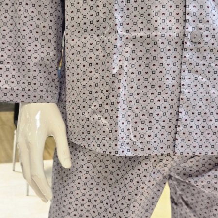 80수 하트나염 남성잠옷