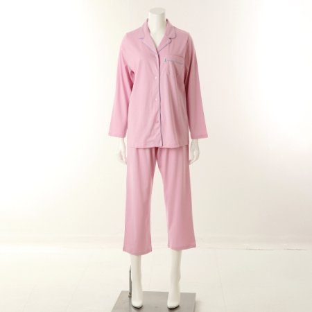 면니트 솔리드 여성잠옷