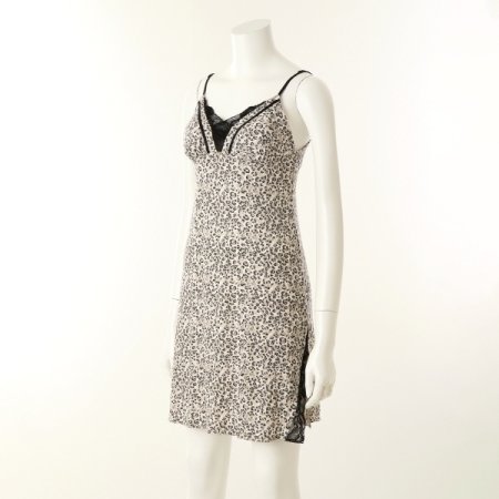 모달 호피프린트 풀슬립