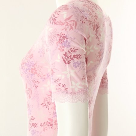 번아웃프린트 3부소매 런닝