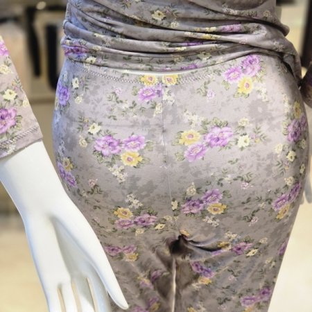 모달 꽃프린트 내의상하BR