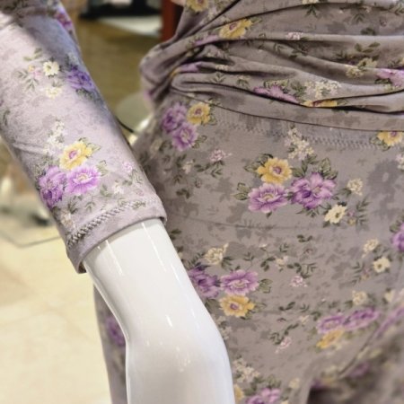 모달 꽃프린트 내의상하BR