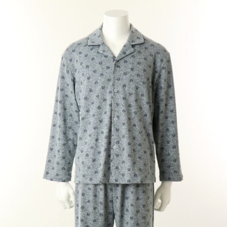 W로고-니트 남성 잠옷