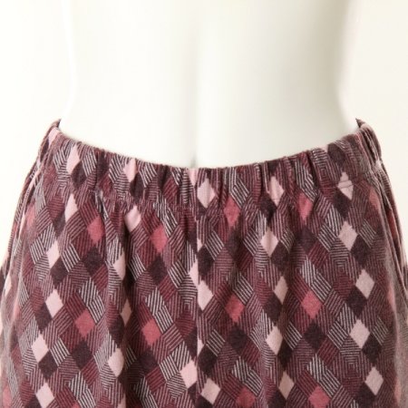 마름모문양나염 여성이지웨어하의