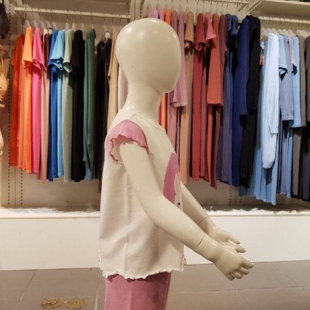 오가닉 코튼 키즈 반팔 티