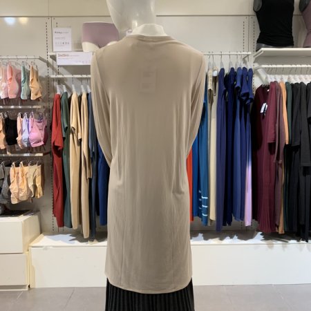 모달 트임 미디 가디건