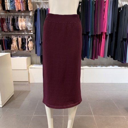 베이직 자카드 스커트