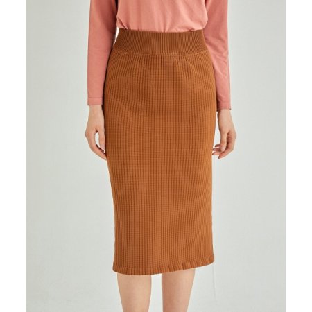 베이직 자카드 스커트