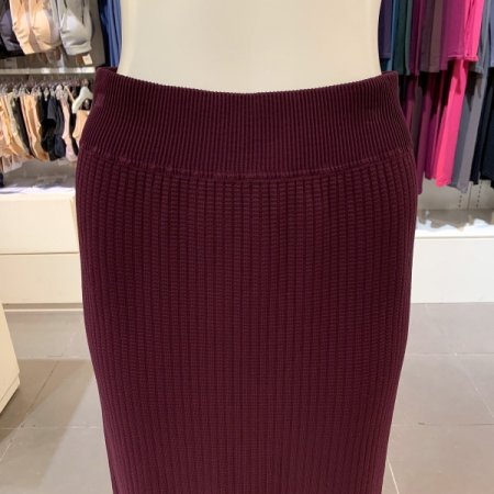 베이직 자카드 스커트