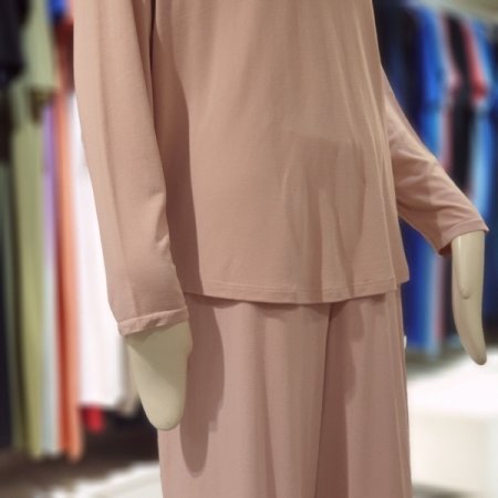 모달루즈핏롱슬리브탑모달루즈핏롱팬츠