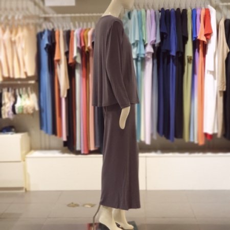 모달루즈핏롱슬리브탑모달루즈핏롱팬츠