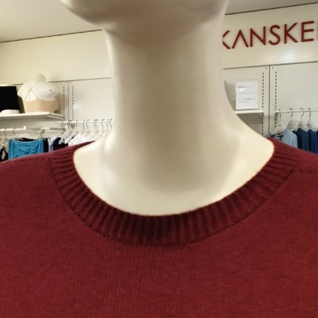 홀가먼트캐시미어크루넥하프슬리브원피스