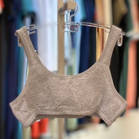 주니어 코튼 기본 탱크브라