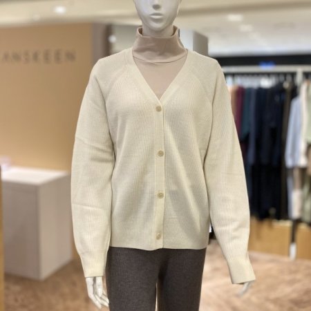 울 니쥬 가디건