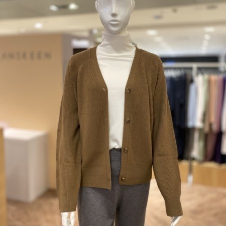 울 니쥬 가디건