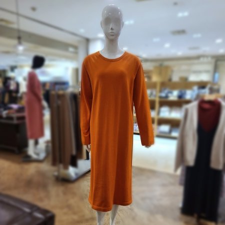 홀가먼트 에코 코튼실크 H롱 드레스