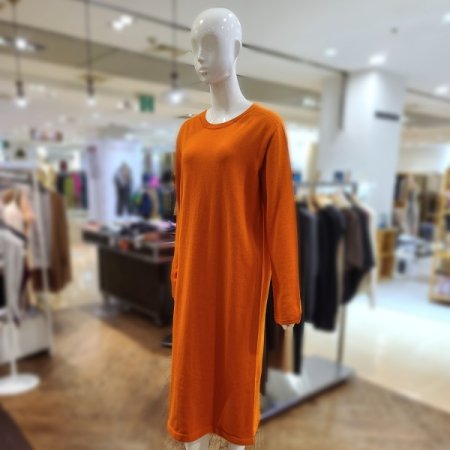 홀가먼트 에코 코튼실크 H롱 드레스