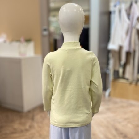 키즈 46세 코튼기모 목폴라