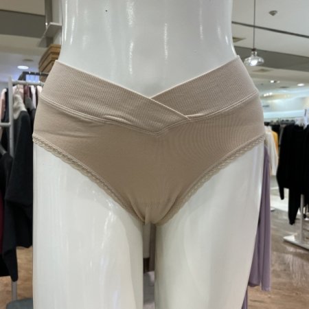 맘스킨 뱀부 레이스 로라이즈 임부팬티