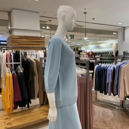 NEW 에어니트 7부 티셔츠