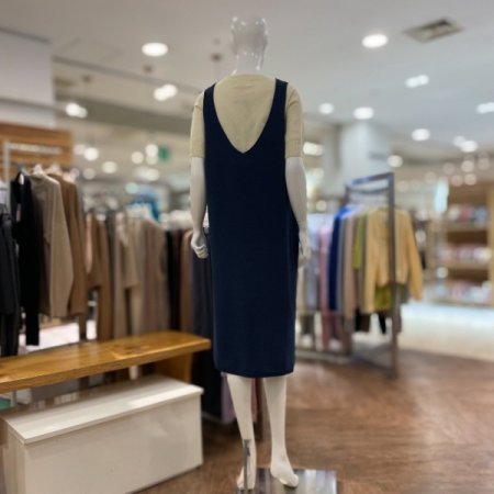 에어니트 옆트임 뷔스티에 드레스